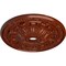 Ekena Millwork Flagstone Ceiling Medallion (Fits Canopies up to 3 7/8"), 30"OD x 3 7/8"ID x 3 1/4"P, Firebrick CM30FLFIF - alternate 4